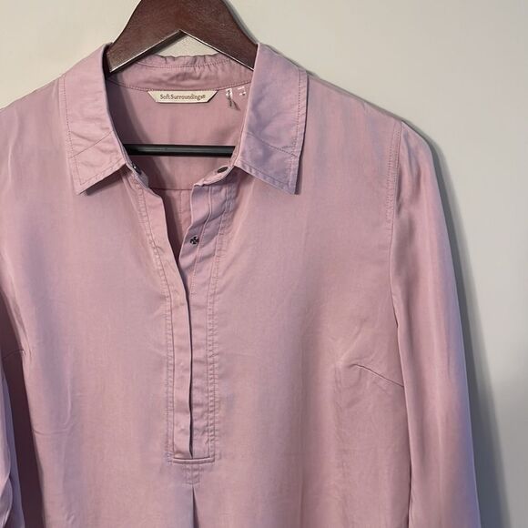 Soft Surroundings Tencel Tunic Size Small - Picture 3 of 9